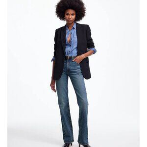 Madewell Relaxed Bootcut Jeans In Concho Wash NWT sz 33T